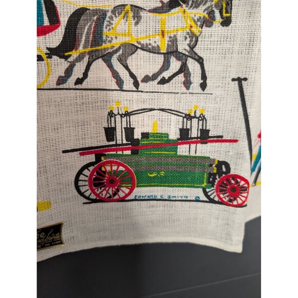NWT Mid Century KayDee Linen Tea Towel - Henry Ford Museum & Greenfield Village‎ - Picture 4 of 6